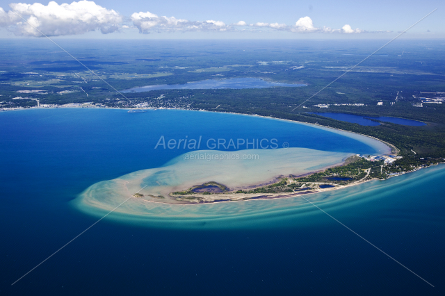 Tawas Bay in Iosco County, Michigan